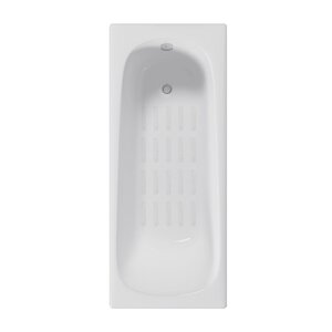 Изображение товара Чугунная ванна Delice Continental 120х70 см с антискользящим покрытием