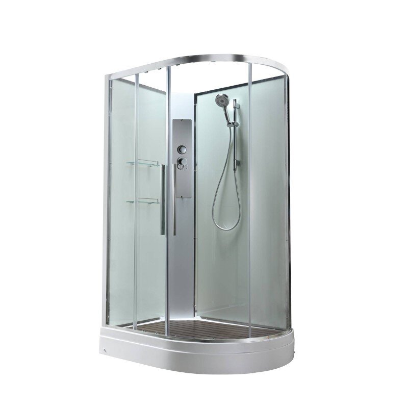 Изображение товара Душевая кабина AvaCan EM2812LNT/EM2812RNT 78092/78086, 120 x 80 см, без крыши, поддон низкий, левая/правая, стекло прозрачное, профиль хром Изображение товара Душевая кабина AvaCan EM2812LNT/EM2812RNT 78092/78086, 120 x 80 см, без крыши, поддон низкий, левая/правая, стекло прозрачное, профиль хром