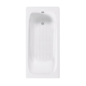 Изображение товара Ванна чугунная Delice Flex DLR230632-AS, 180 х 85 см, антискользящее покрытие, без ручек, цвет белый