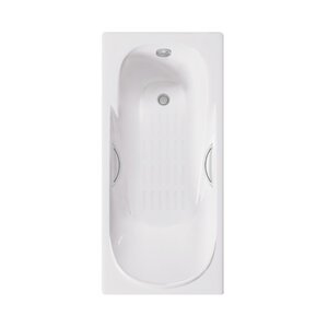 Изображение товара Чугунная ванна Delice Maestro 200x85 см с антискользящим покрытием, белая