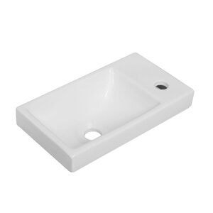 Изображение товара Раковина Oliveeka N7091B, 45 см, фаянс, цвет белый