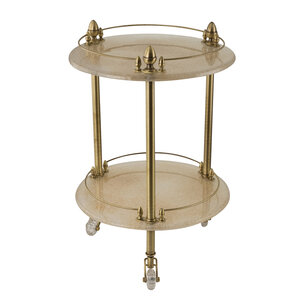 Изображение товара Столик на колесиках Migliore Elizabetta 17015 - бронза