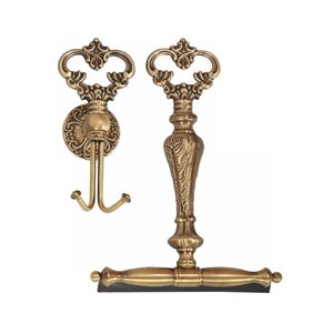 Изображение товара Щетка для чистки стеклянных поверхностей с крючком Migliore Elizabetta 17017, цвет бронза