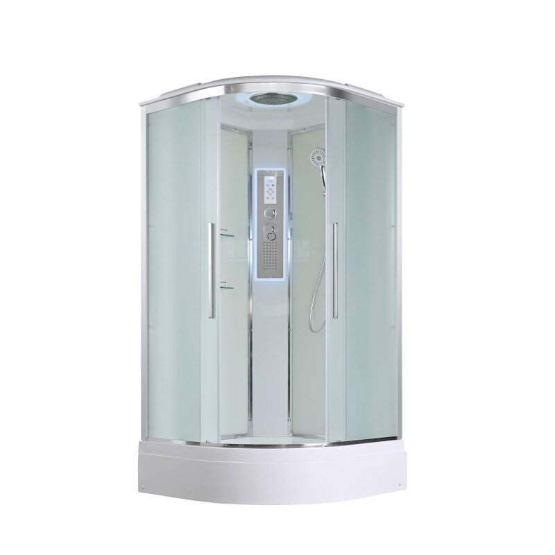 Изображение товара Душевая кабина AvaCan EM3010LED 100x100 с гидромассажем и LED подсветкой