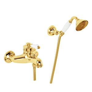 Изображение товара Мigliore Ermitage 18627 смеситель для ванны с ручным душем золото Италия