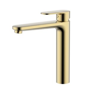 Изображение товара Смеситель для раковины Aquatek Ника, AQ1804BG, золото шлифованное