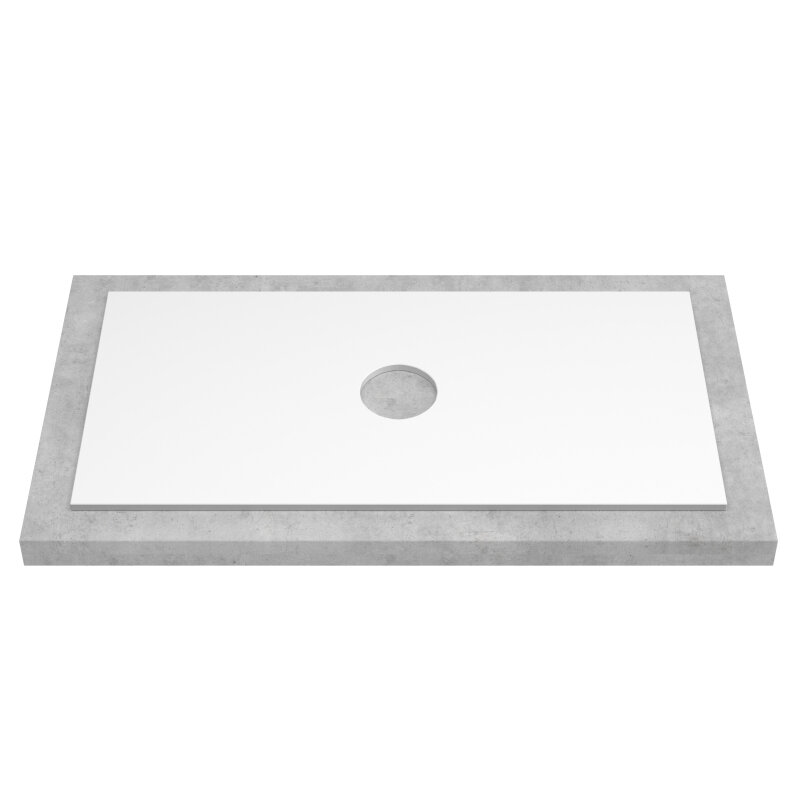 Изображение товара Столешница ЗОВ KPW795, 80 см, белый, 13 мм