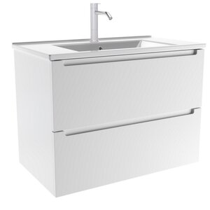 Изображение товара Тумба под раковину ЗОВ Дион D100BM 100 см подвесная белый матовый