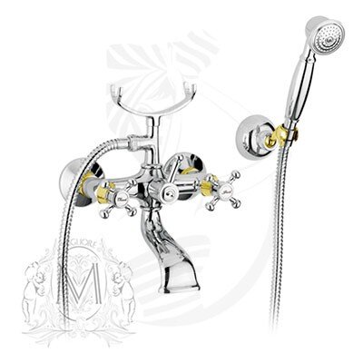 Изображение товара Смеситель Migliore Lady 18835 для ванны/душа - хром/золото