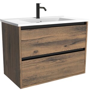 Изображение товара Тумба под раковину ЗОВ Парма P90AT, 90 см, подвесная, цвет аттик