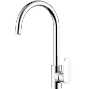 Изображение товара Смеситель для кухонной мойки Aquatek Ника AQ1882CR, хром, поворотный, однорычажный