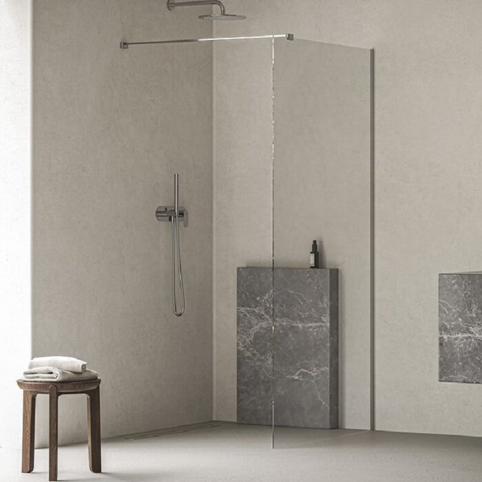 Изображение товара Душевая стенка Ravak Walk-In Wall ST GW9W70C00Z1C, 90 см, свободный вход, стекло прозрачное, профиль хром Изображение товара Душевая стенка Ravak Walk-In Wall ST GW9W70C00Z1C, 90 см, свободный вход, стекло прозрачное, профиль хром