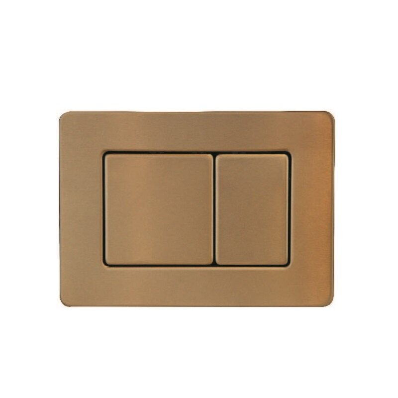 Изображение товара Клавиша смыва Boheme 650-BR механическая для унитаза бронза Италия