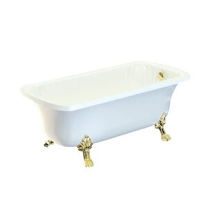 Изображение товара Мельтийская ванна из искусственного камня Migliore Olivia 174*80 см с гидроизоляцией и на ножках