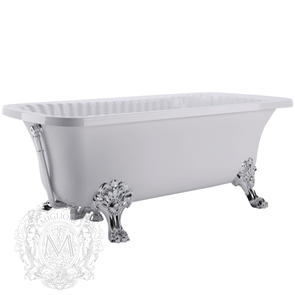 Изображение товара Migliore OLIVIA 24631 - ванна на лапах, 174x80 см, искусственный камень