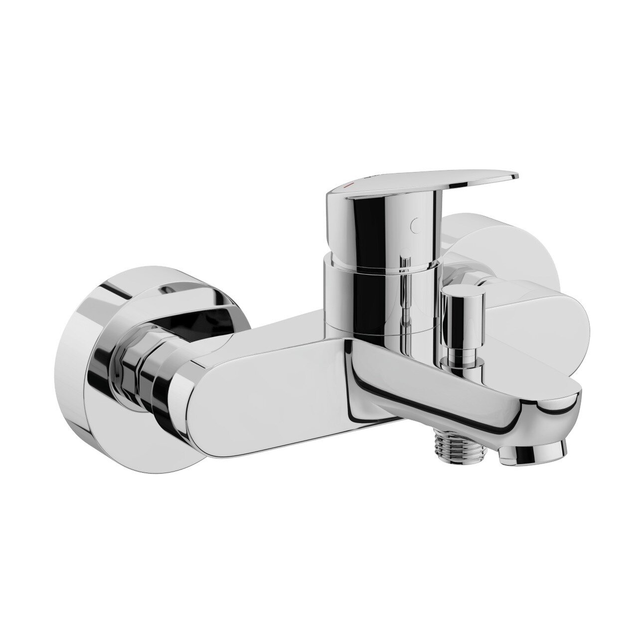 Изображение товара Смеситель VitrA Flow Round A43057EXP1, для ванны и душа, хром