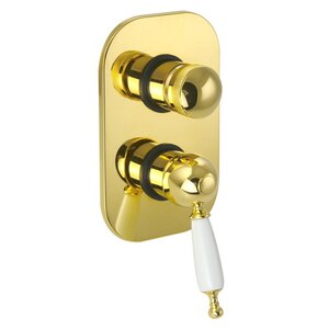 Изображение товара Смеситель 4-х позиционный Migliore Oxford 19177 для душа с дивертором - золото