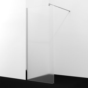 Изображение товара Душевая стенка WasserKraft Rur 30W44-MG со свободным входом, 100 см, стекло матовое, профиль хром