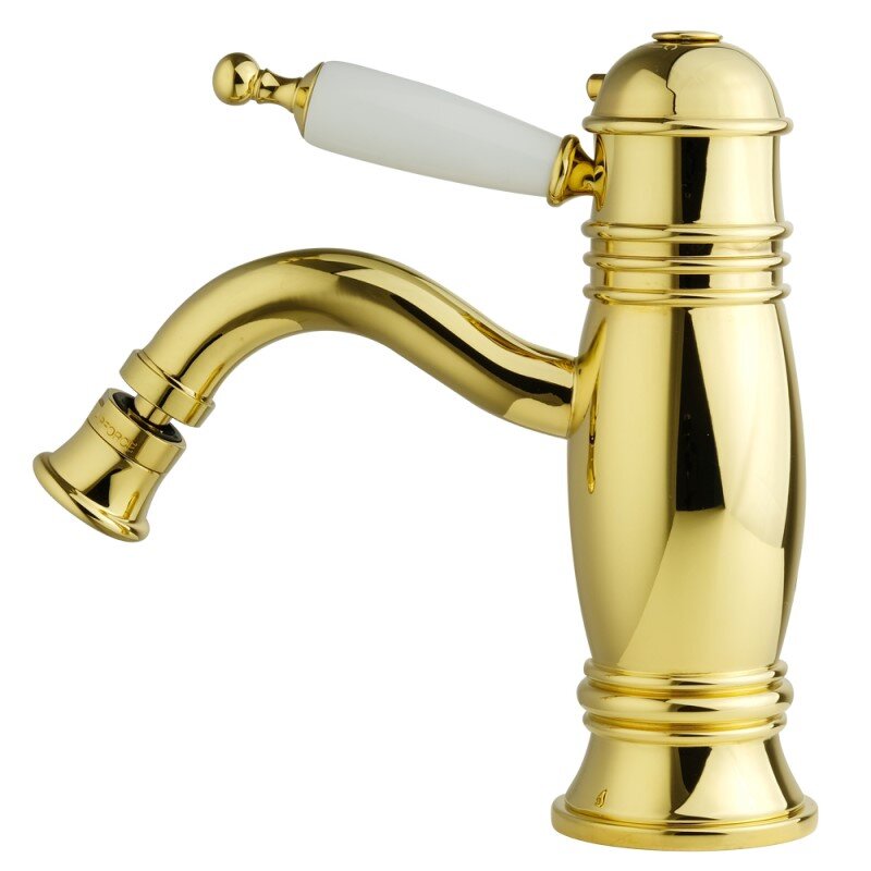 Изображение товара Смеситель Migliore Oxford 19163 для биде с термостатом, золото, Италия