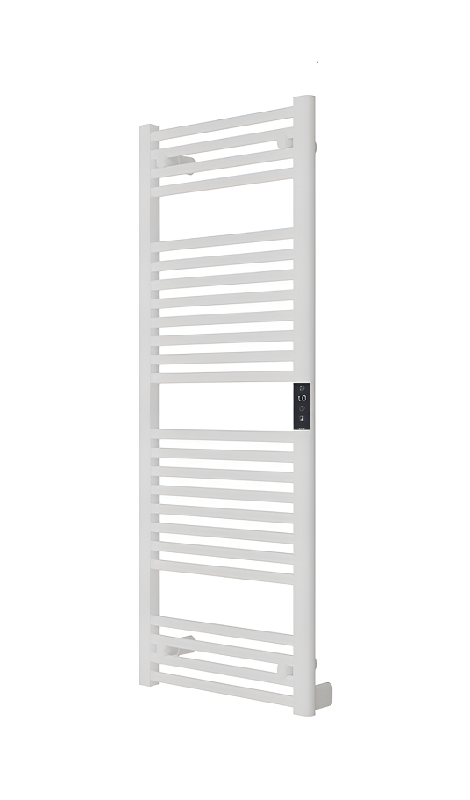 Изображение товара Полотенцесушитель электрический Rifar D-Line DL-120-45-W, ширина 45 см, высота 120 см, диммер справа, белый