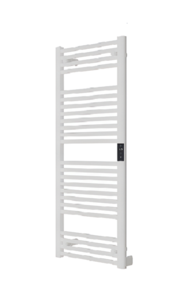 Изображение товара Полотенцесушитель электрический Rifar D-Line DL-120-60-W, ширина 60 см, высота 120 см, диммер справа, белый