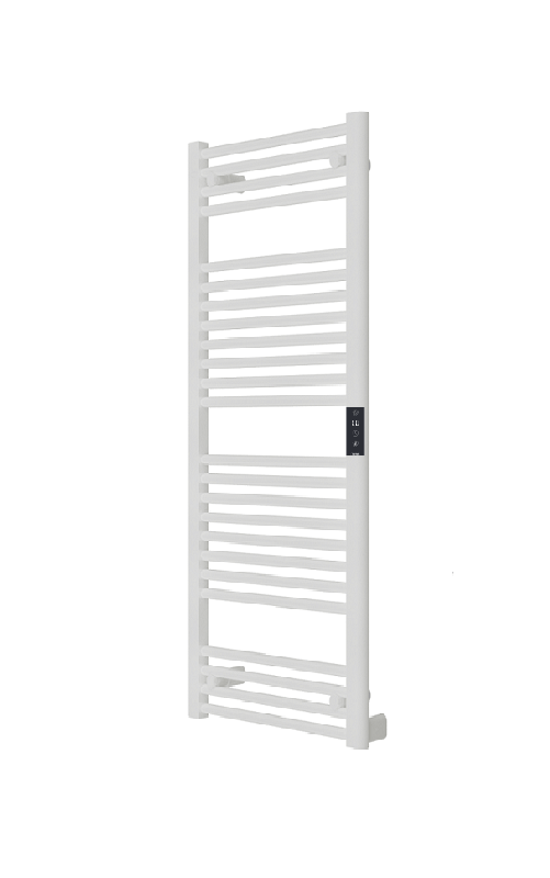 Изображение товара Полотенцесушитель электрический Rifar D-Line DL-150-45-W, ширина 45 см, высота 150 см, диммер справа, белый
