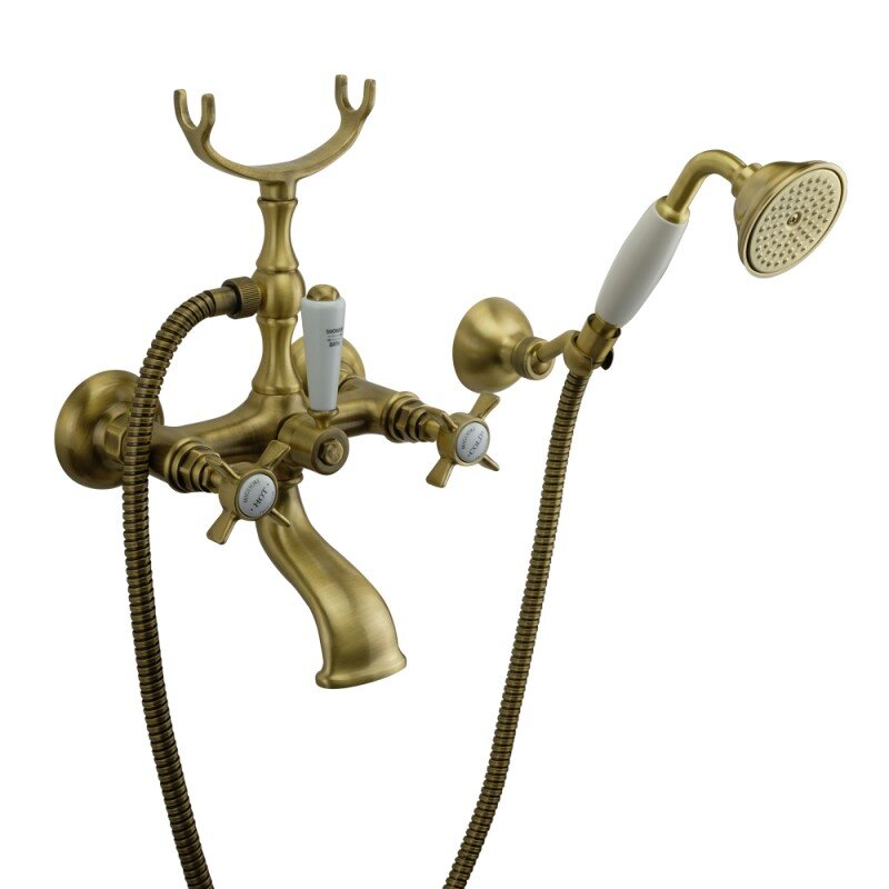 Изображение товара Смеситель для ванны и душа Migliore Princeton 19344 бронза ретро стиль Италия