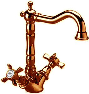 Изображение товара Смеситель для раковины Migliore Princeton ML.PRN-834.RA медь ретро с поворотным изливом