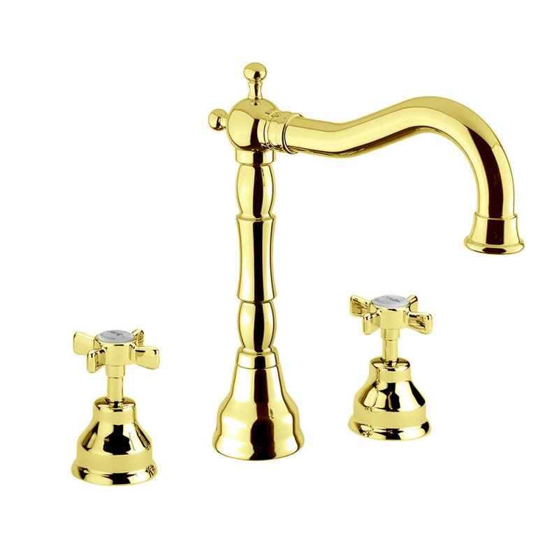 Изображение товара Смеситель Migliore Princeton 19380 для раковины - золото, на 3 отверстия Изображение товара Смеситель Migliore Princeton 19380 для раковины - золото, на 3 отверстия