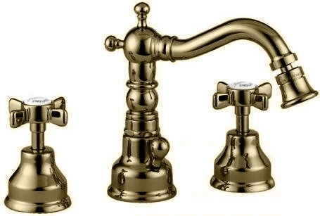 Изображение товара Медный смеситель Migliore Princeton 19382 для ванны 3 отверстия стиль ретро