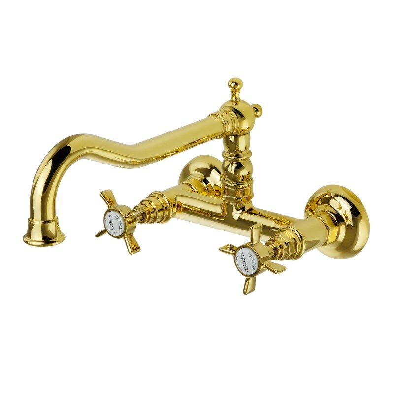 Изображение товара Смеситель для кухни Migliore Princeton 18280 золото двухзахватный