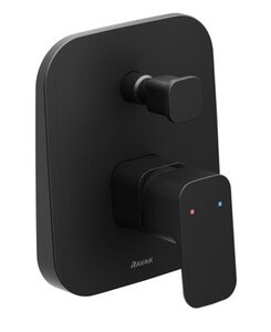 Изображение товара Смеситель Ravak 10° Free TD F 061.20 X070156 для душа, черный матовый