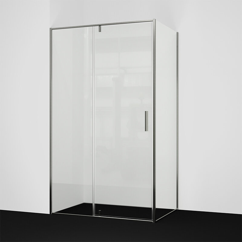 Изображение товара Душевой уголок WasserKRAFT Spree 14P07 120x90 см с никелевым профилем