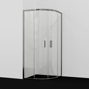 Изображение товара Душевой уголок WasserKRAFT Tauber 64S01, 90 х 90 см, профиль никель, стекло прозрачное