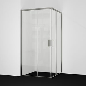 Изображение товара Душевой уголок WasserKRAFT Tauber 64S03, 90 х 90 см, профиль никель, стекло прозрачное