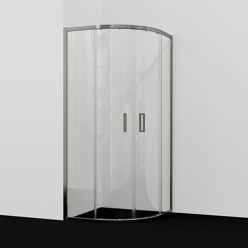 Изображение товара Душевой уголок WasserKRAFT Tauber 64S23, 100x100 см, профиль никель