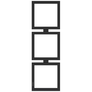 Изображение товара Полотенцесушитель электрический Сунержа Этюд E, 31-0844-1030/31-0845-1030, высота 100 см, ширина 30, диммер слева/справа, цвет черный матовый