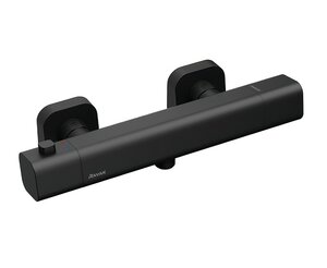 Изображение товара Современный термостатический смеситель для душа Ravak 10° Free 150 мм черный матовый