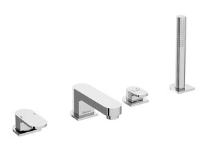 Изображение товара Смеситель Ravak Chrome CR 026.00CR на борт ванны хром однорычажный Чехия