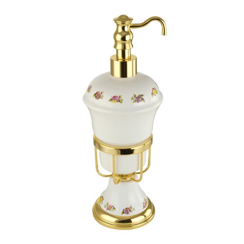 Изображение товара Дозатор жидкого мыла Migliore Provance 17689 настольный золото качество Италия