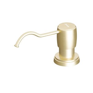 Изображение товара Дозатор встраиваемый для жидкого мыла Seaman SSA-040-LG светлое золото сатин