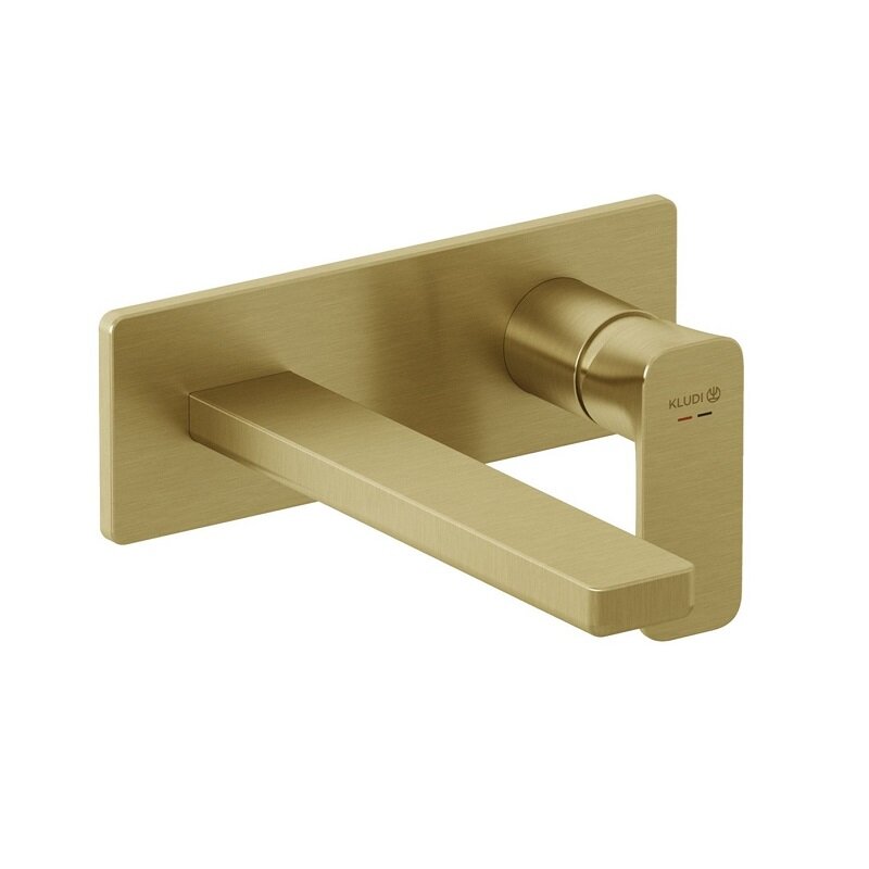 Изображение товара Смеситель Kludi Renon 42244N075 Золото брашированное