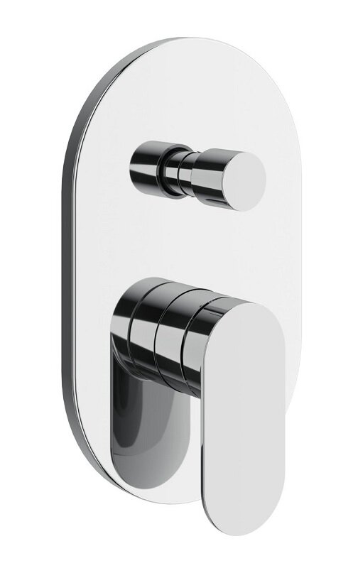 Изображение товара Смеситель Ravak Chrome II CR 065.00CR.O2 X070454 для душа, внешняя часть, хром Изображение товара Смеситель Ravak Chrome II CR 065.00CR.O2 X070454 для душа, внешняя часть, хром