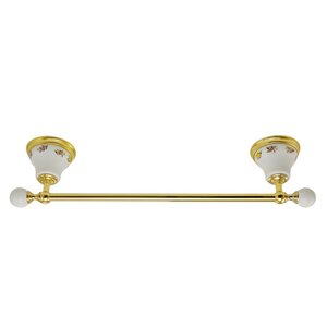 Изображение товара Полотенцедержатель Migliore Provance 17707 в золоте 43.5 см, настенный для ванной