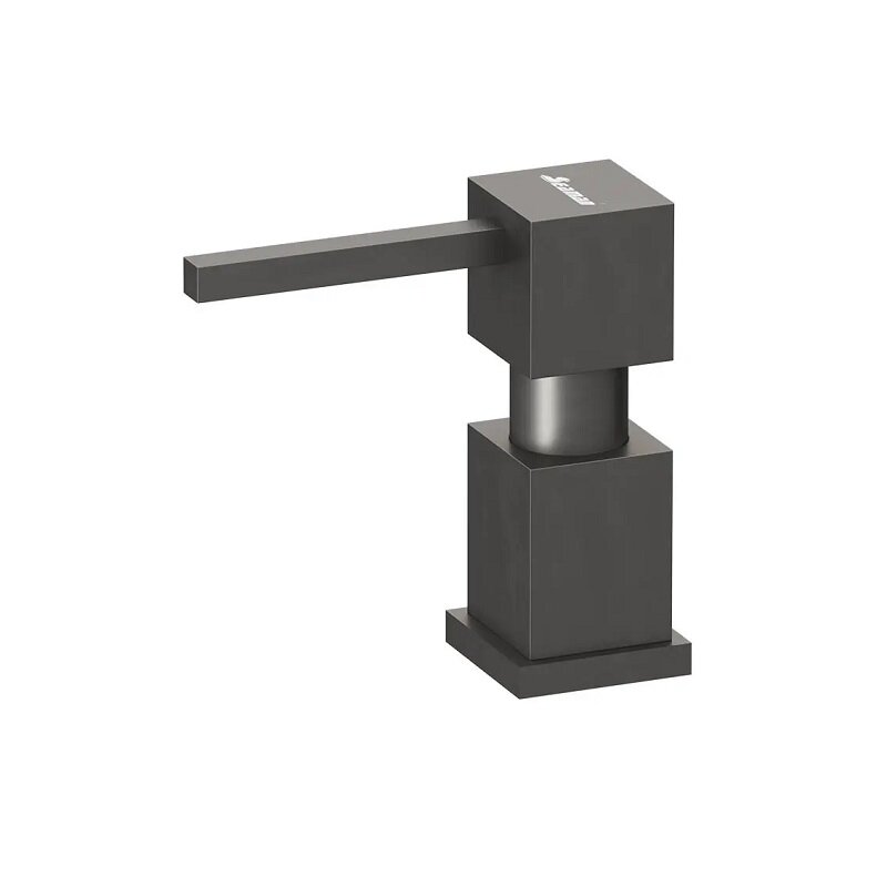 Изображение товара Дозатор встраиваемый для жидкого мыла Seaman SSA-013-GL, цвет светлая оружейная сталь 