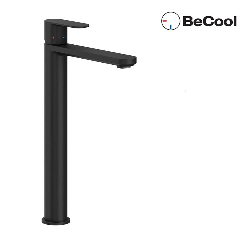 Изображение товара Смеситель Ravak Chrome II CR 015.11BL BeCool X070461 для раковины, черный матовый
