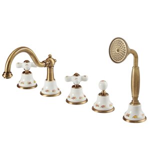 Изображение товара Смеситель Migliore Provance 19464 для ванны бронза на 5 отверстий