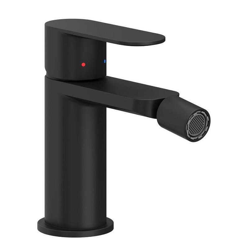 Изображение товара Смеситель Ravak Chrome II CR 056.20BL X070465 для биде, черный матовый