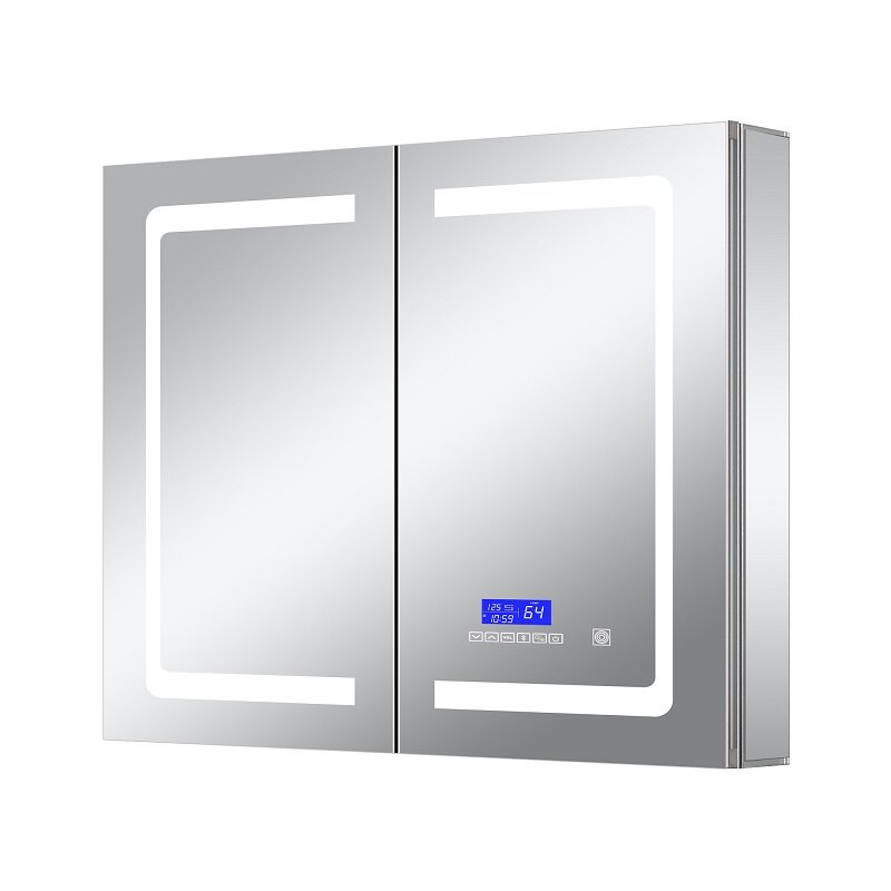 Изображение товара Зеркальный шкаф Art Decco Luminous Sphere ALS09090MC 90 см с подсветкой и bluetooth