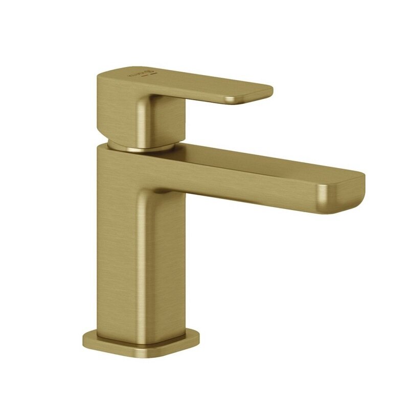 Изображение товара Смеситель Kludi Renon 42290N075 для раковины с золотым покрытием брашированное